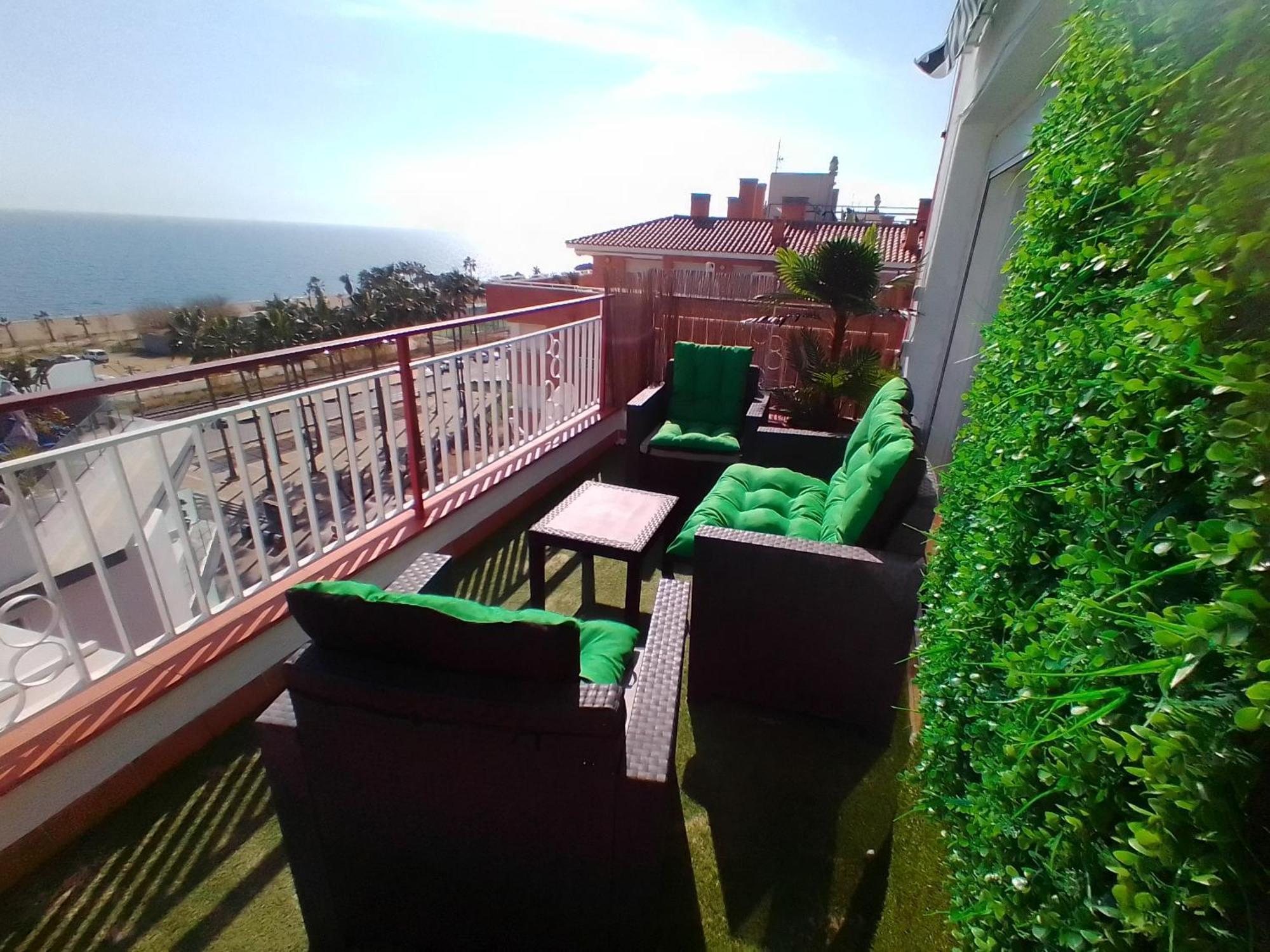 Apartmán Terraza Al Mar Pineda de Mar Exteriér fotografie