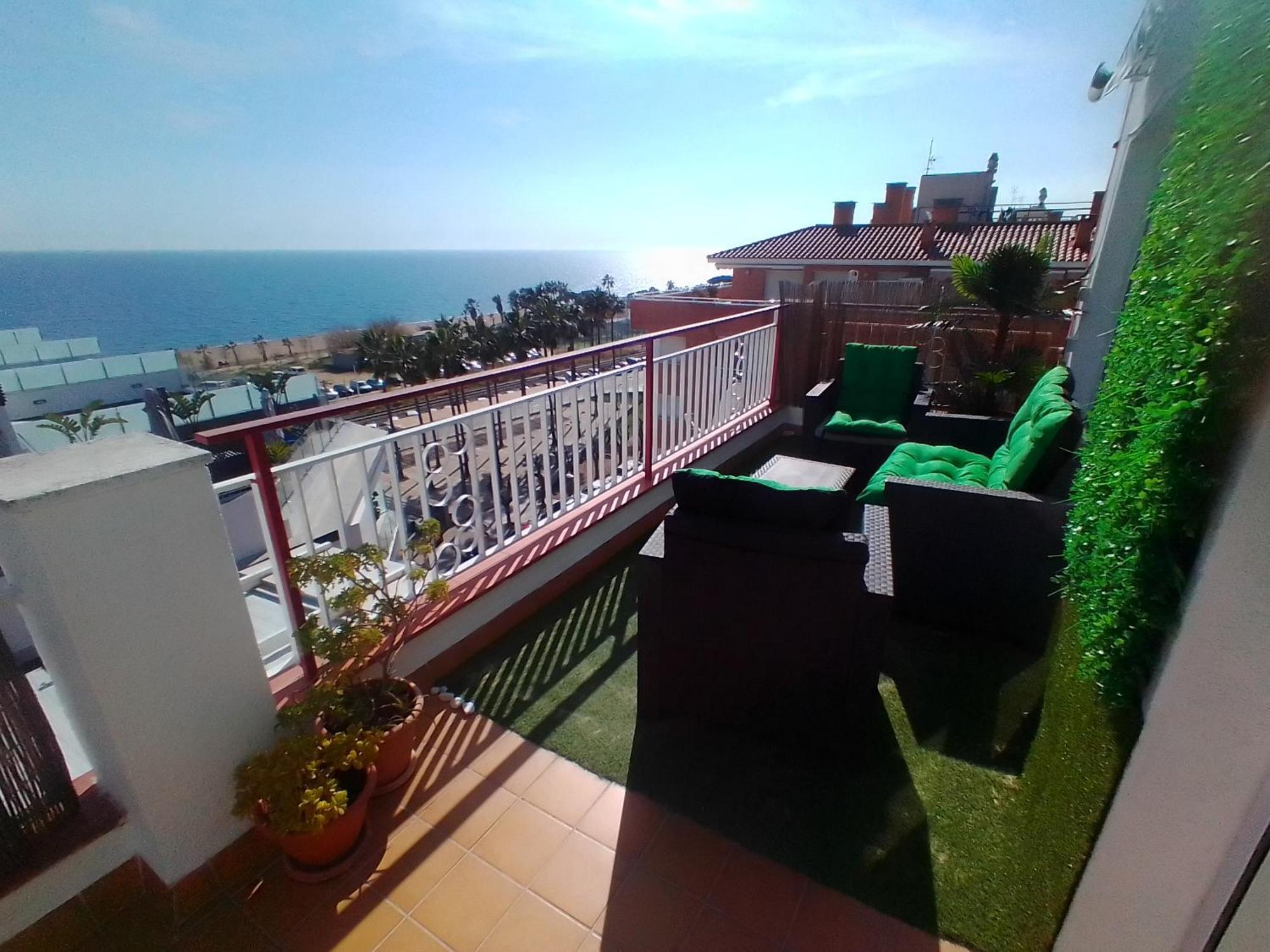 Apartmán Terraza Al Mar Pineda de Mar Exteriér fotografie