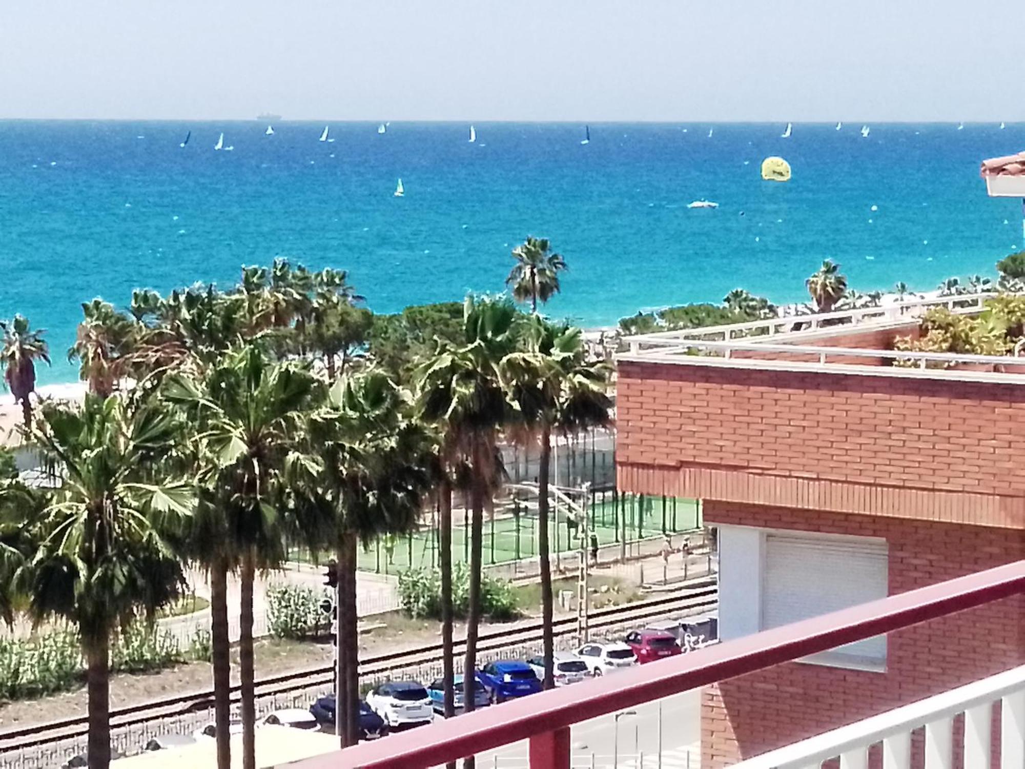 Apartmán Terraza Al Mar Pineda de Mar Exteriér fotografie