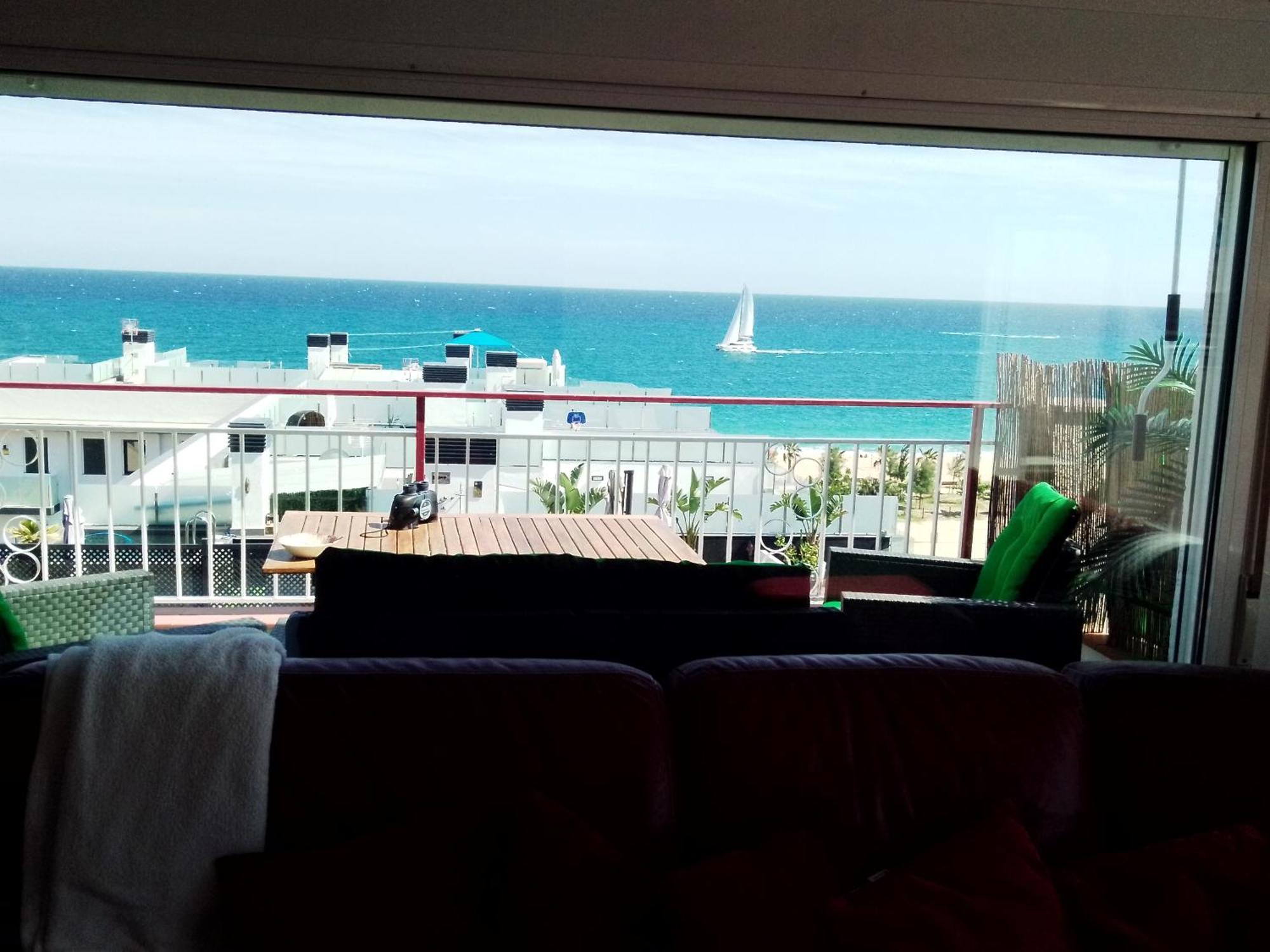Apartmán Terraza Al Mar Pineda de Mar Exteriér fotografie